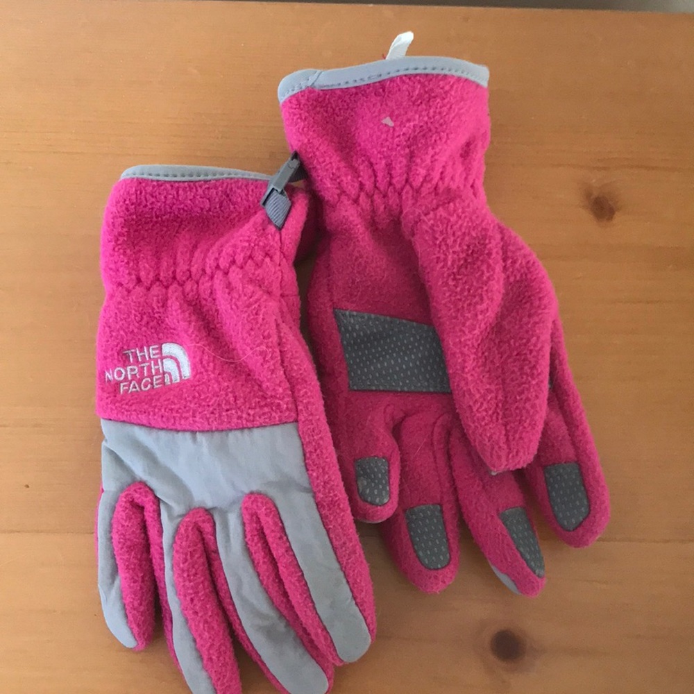North Face fleece gloves